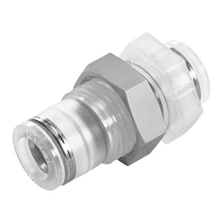Festo Push-In Bulkhead Connector NPQP-H-Q10-E-FD NPQP-H-Q10-E-FD